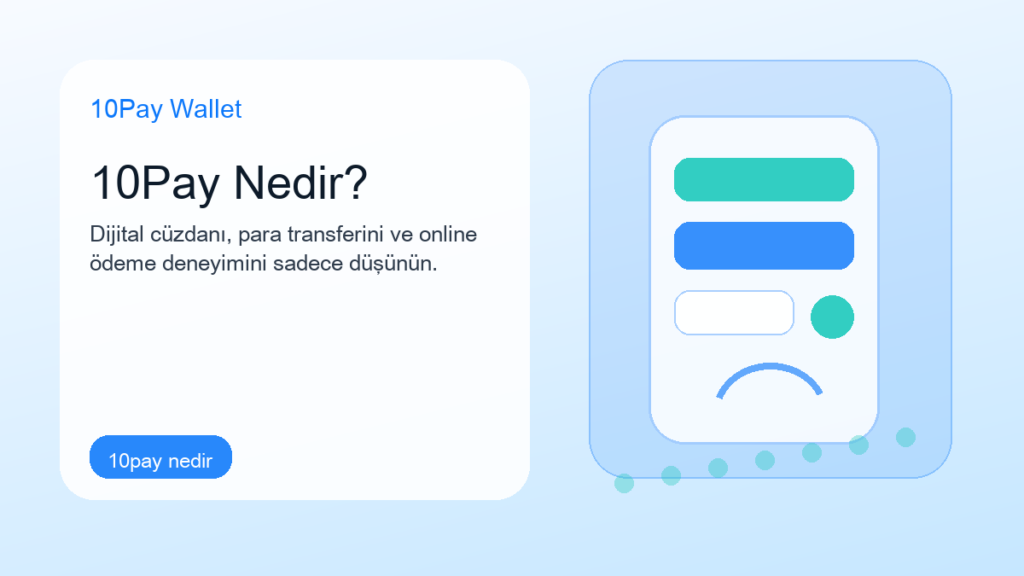 10Pay nedir sorusunu açıklayan dijital cüzdan kapak görseli