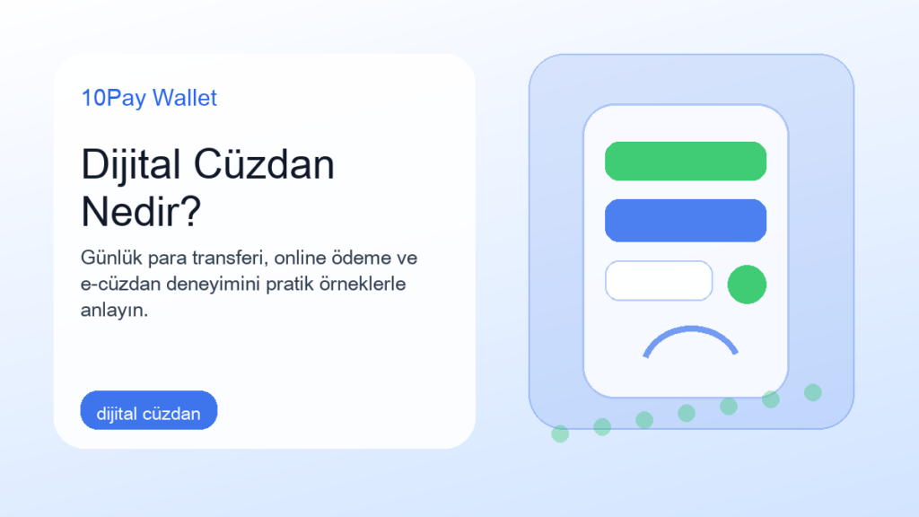 Dijital cüzdan nedir konulu online ödeme rehberi görseli