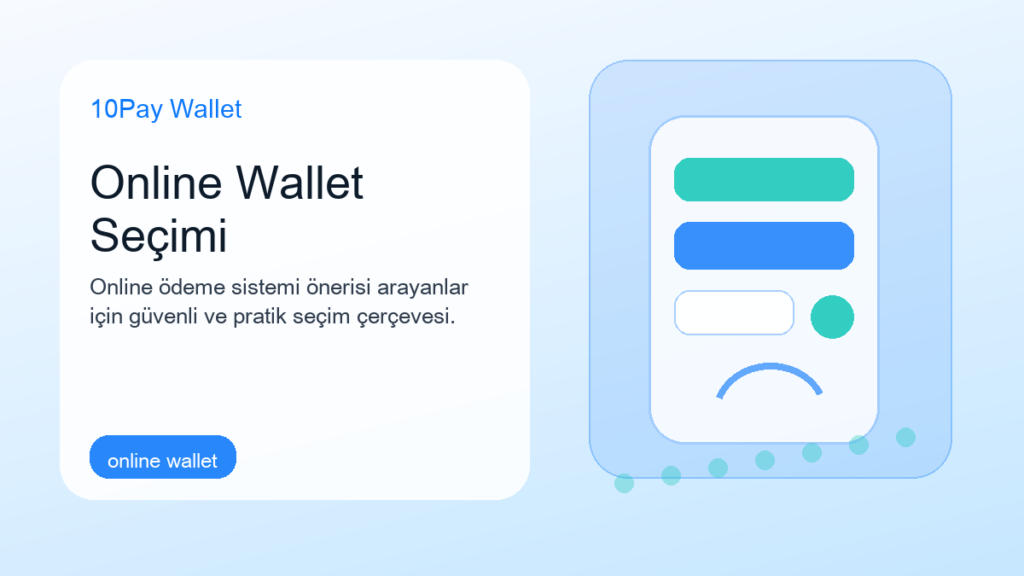 Online wallet ve online ödeme sistemi önerisi kapak görseli